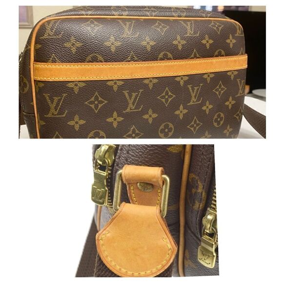 LOUIS VUITTON Reporter PM Shoulder Bag 💼 SP1012 - Picture 8 of 17